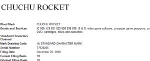 chuchurockettrademark chuchurockettrademark
