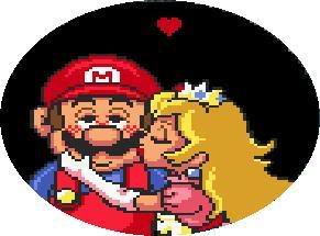 MarioPeachKiss