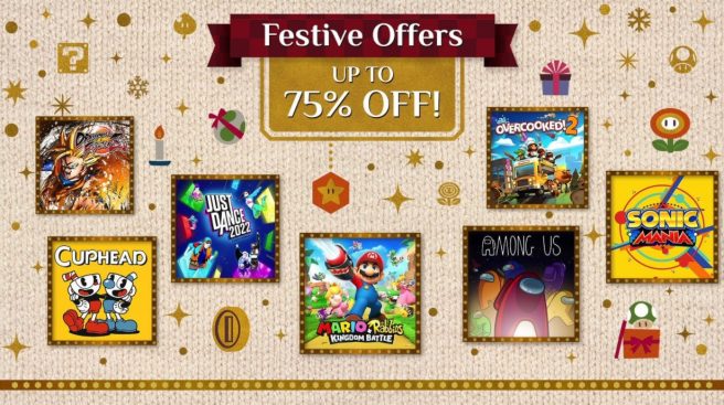 2021 Festive Offers Switch eShop sale