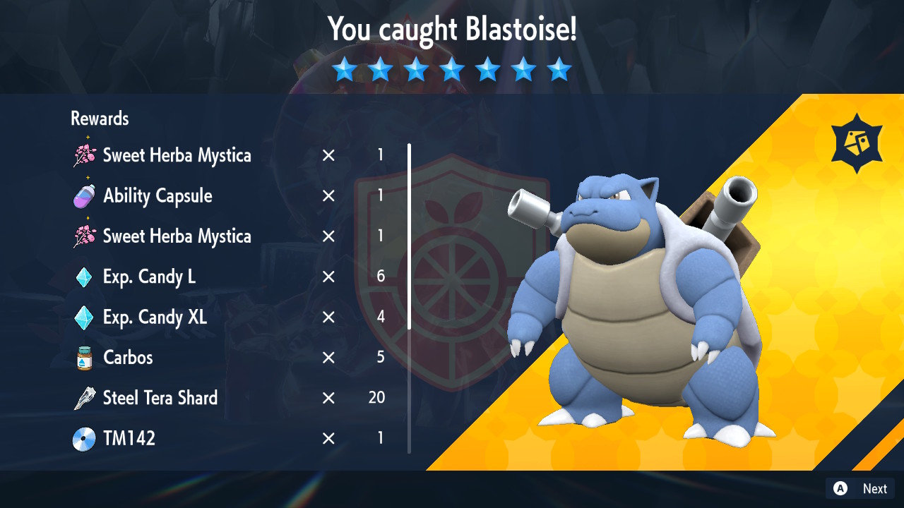 7 Star Blastoise Guide