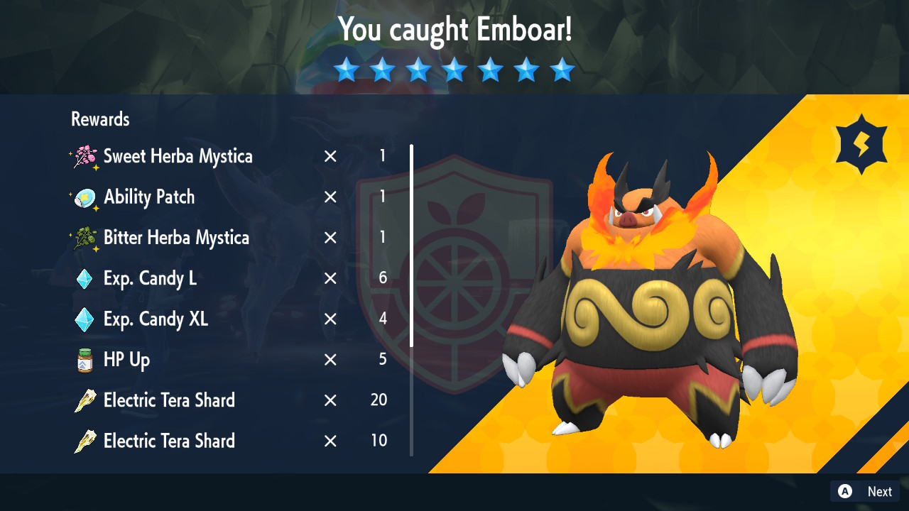 7 Star Emboar Guide