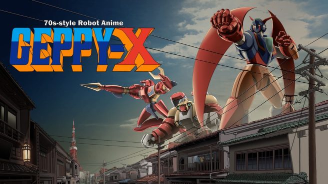 70s-style Robot Anime Geppy-X remaster