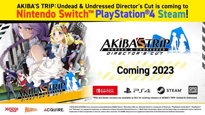 Akiba's Trip: Undead & Undressed Director's Cut English west