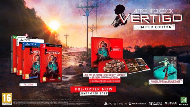 Alfred Hitchcock Vertigo release date limited edition