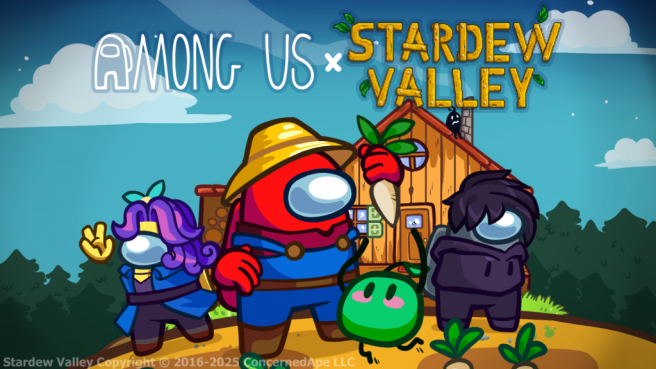 Among Us Stardew Valley collaboration