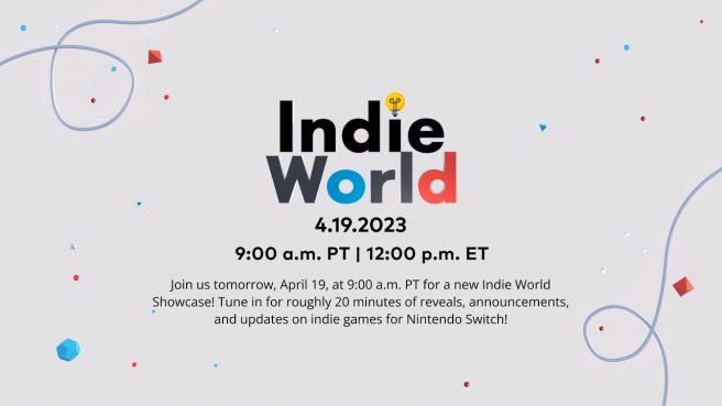 April 2023 Indie World Showcase live stream