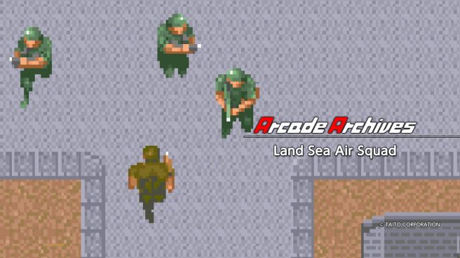 Arcade Archives Land Sea Air Squad
