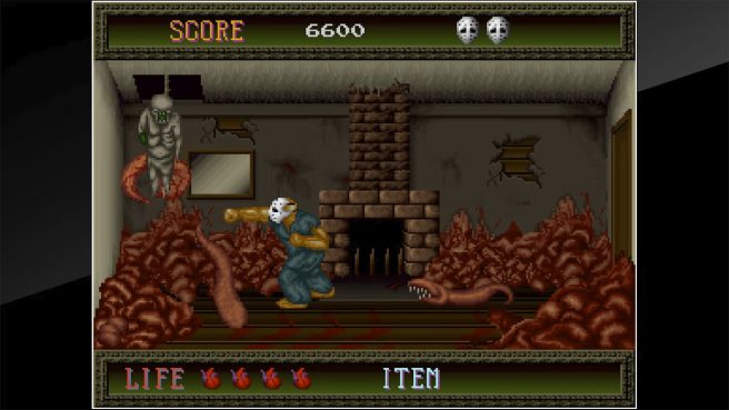 Arcade Archives Splatter House gameplay