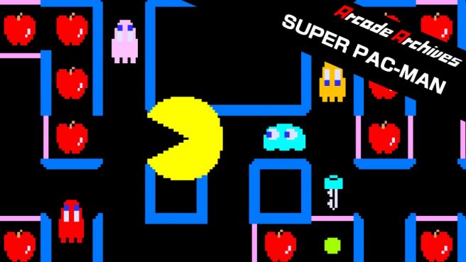 Arcade Archives Super Pac-Man gameplay