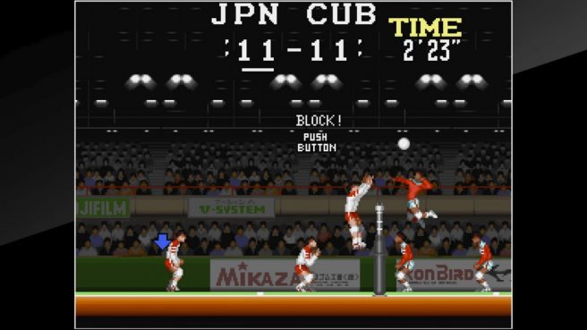 Arcade Archives Super Volleyball gameplay