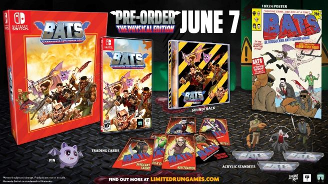 BATS: Bloodsucker Anti-Terror Squad physical