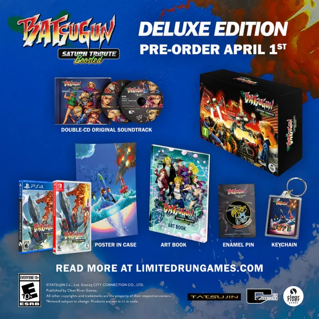 Batsugun Saturn Tribute Boosted physical