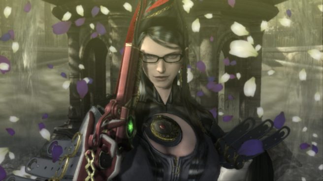 Bayonetta glasses origins