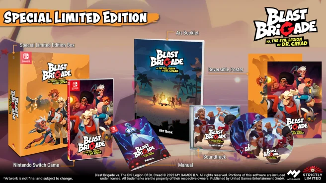 Blast Brigade vs. the Evil Legion of Dr. Cread physical