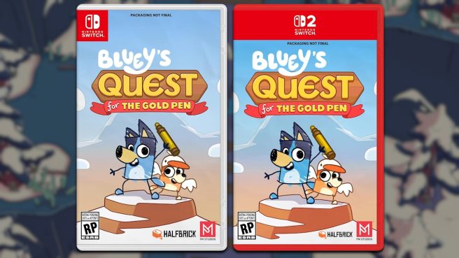 Bluey's Quest for the Gold Pen