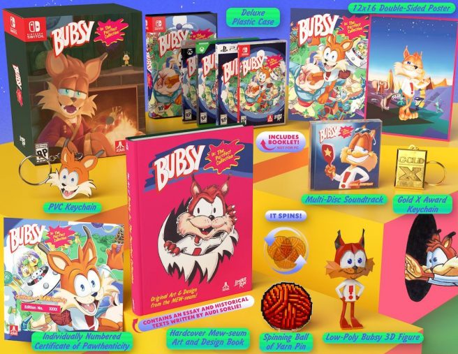 Bubsy In The Purrfect Collection physical