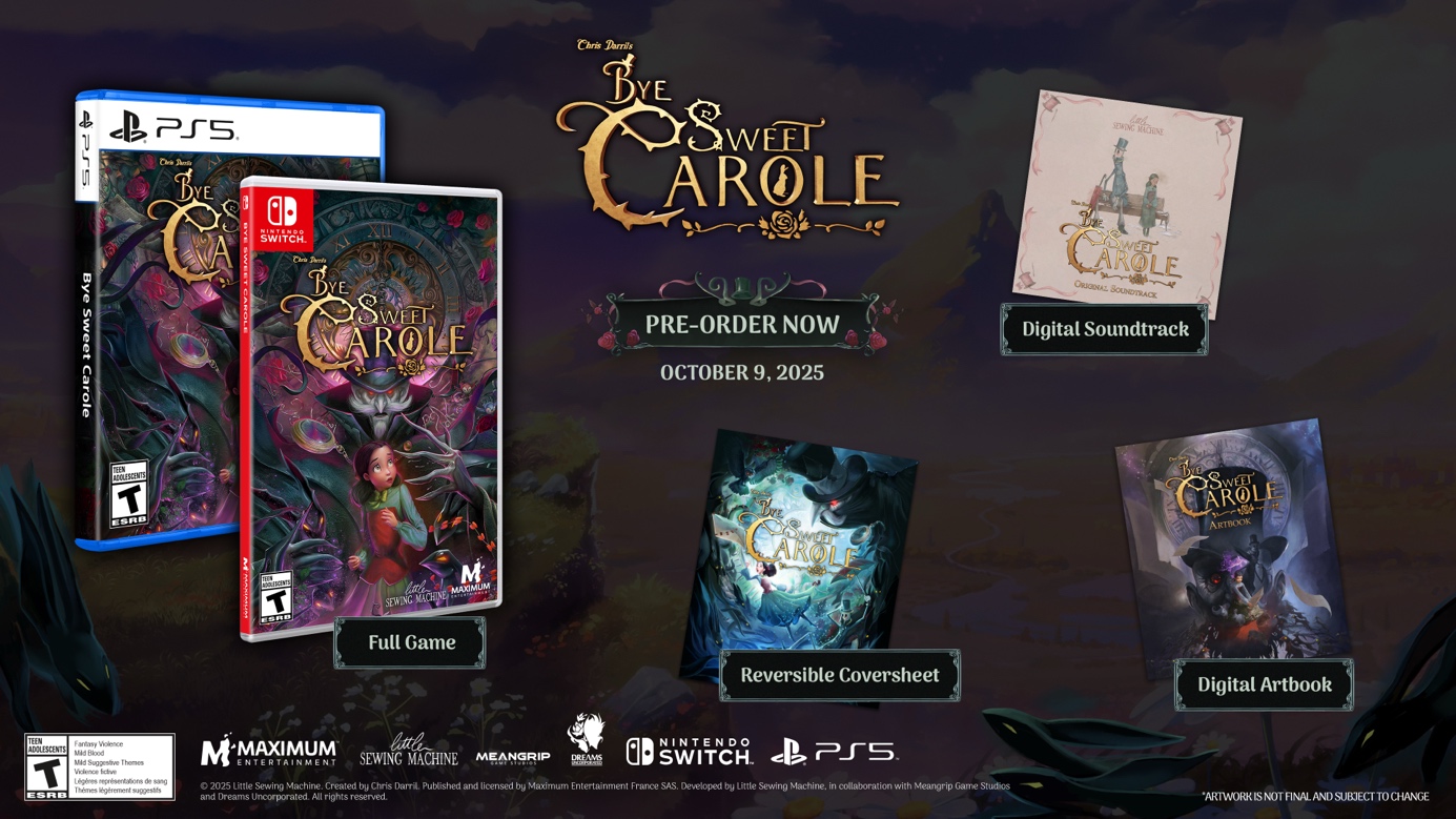 Bye Sweet Carole physical