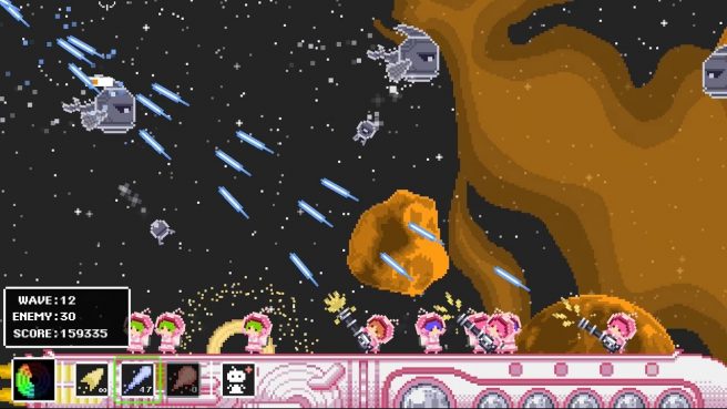 Cake Invaders gameplay