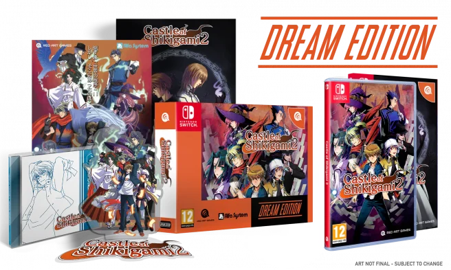 Castle of Shikigami 2 physical west