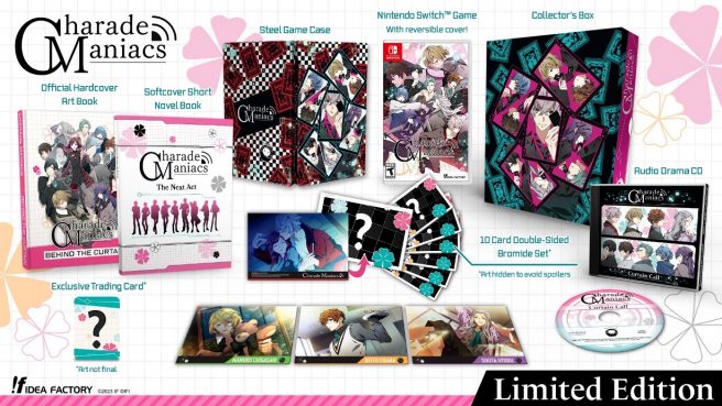 Charade Maniacs release date limited edition