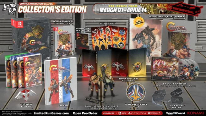 Contra: Operation Galuga physical