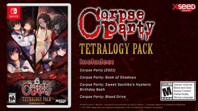 Corpse Party Tetralogy Pack western release