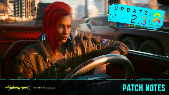 Cyberpunk 2077 update 2.3