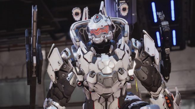 Daemon X Machina Titanic Scion story Particle Weapons