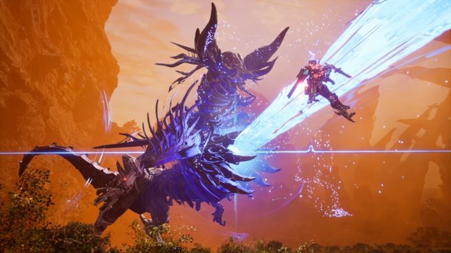 Daemon x Machina Titanic Scion combat