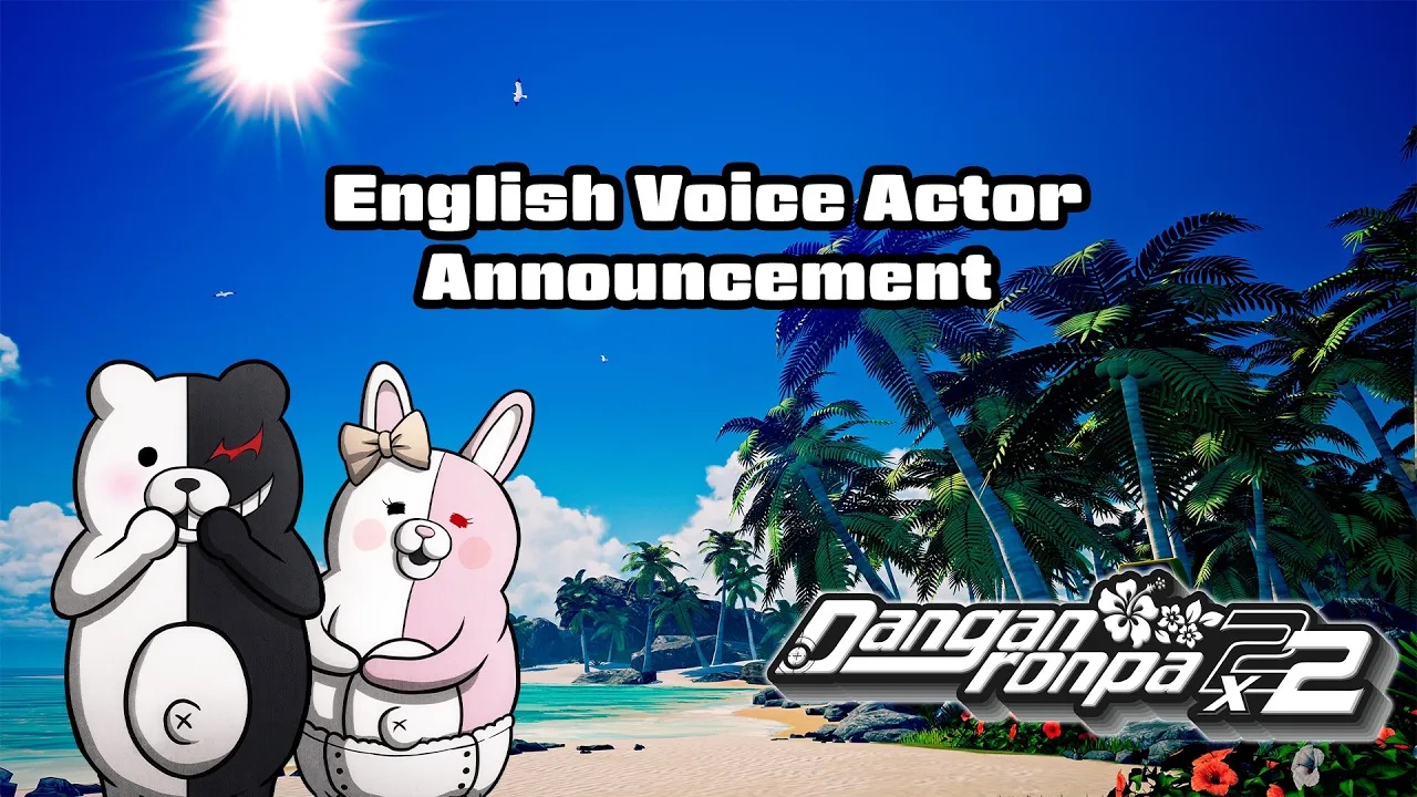Danganronpa 2x2 English voice actors cast