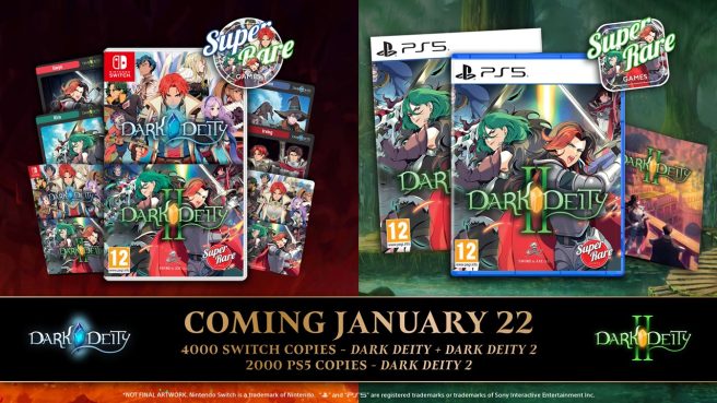 Dark Deity 1 and 2 physical