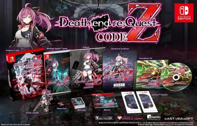 Death end re;Quest Code Z Switch English