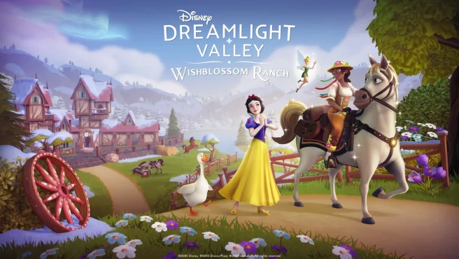 Disney Dreamlight Valley Wishblossom Ranch DLC