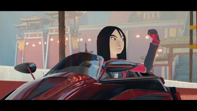 Disney Speedstorm The Great Wall Mulan