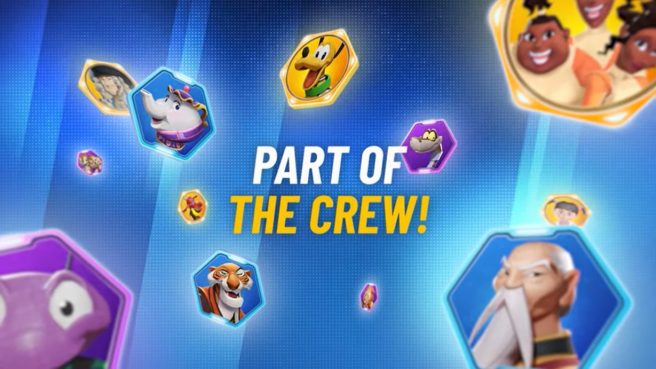 Disney Speedstorm crew system