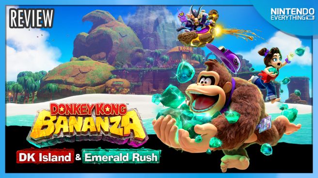 Donkey Kong Bananza DK Island Emerald Rush Review