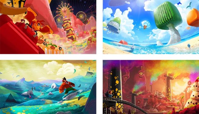 Donkey Kong Bananza concept art