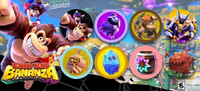 Donkey Kong Bananza icons