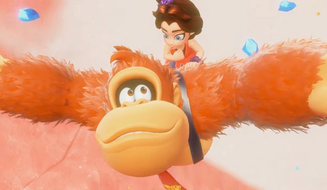 Donkey Kong Bananza motion sickness settings