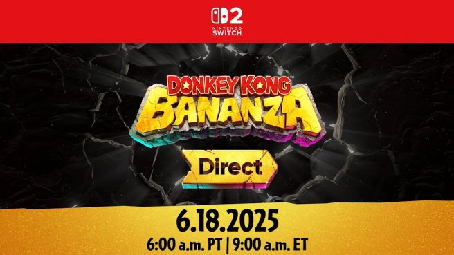 Donkey Kong Bananza live stream