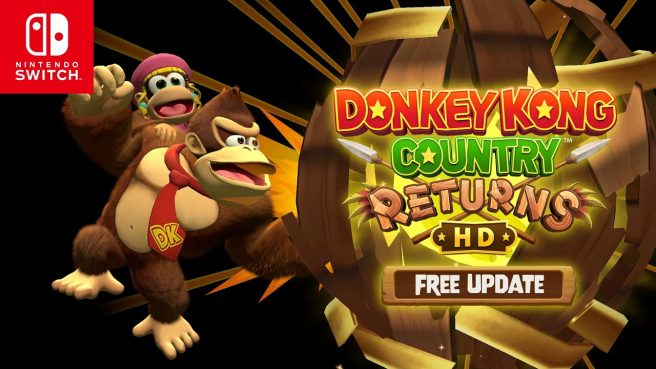Donkey Kong Country Returns HD 1.1.0 update