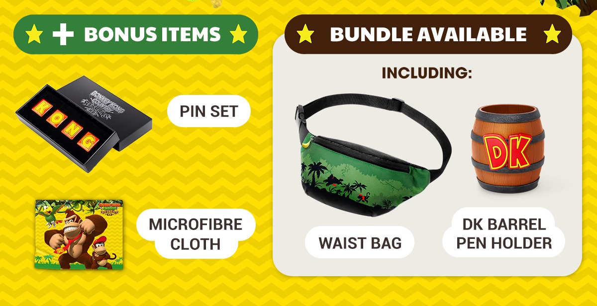 Donkey Kong Country Returns HD pre-order bonus UK