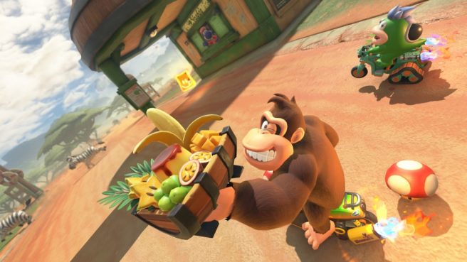 Donkey Kong new voice actor Mario Kart World