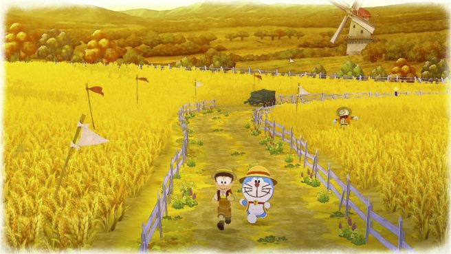 Doraemon Story of Seasons Friends of the Great Kingdom gameplay
