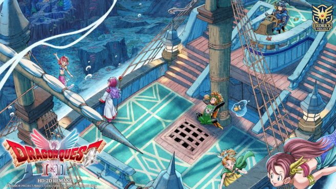 Dragon Quest 1 & 2 HD-2D Remake Seabed