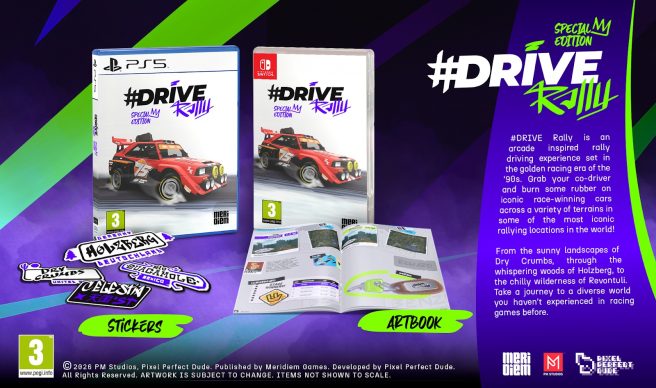 #Drive Rally physical