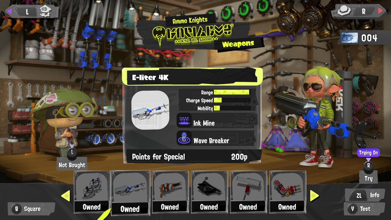 Splatoon 3 best weapons