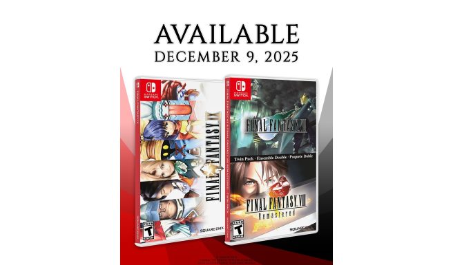 Final Fantasy 7 and 8 Remastered Twin Pack, Final Fantasy 9 physical