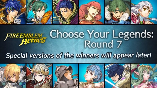Fire Emblem Heroes Choose Your Legends Round 7