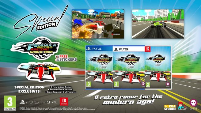 Formula Retro Racing: World Tour physical